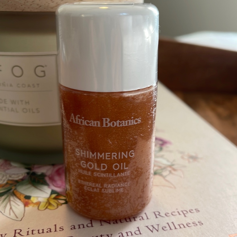 African Botanicals Shimming Gold Oil